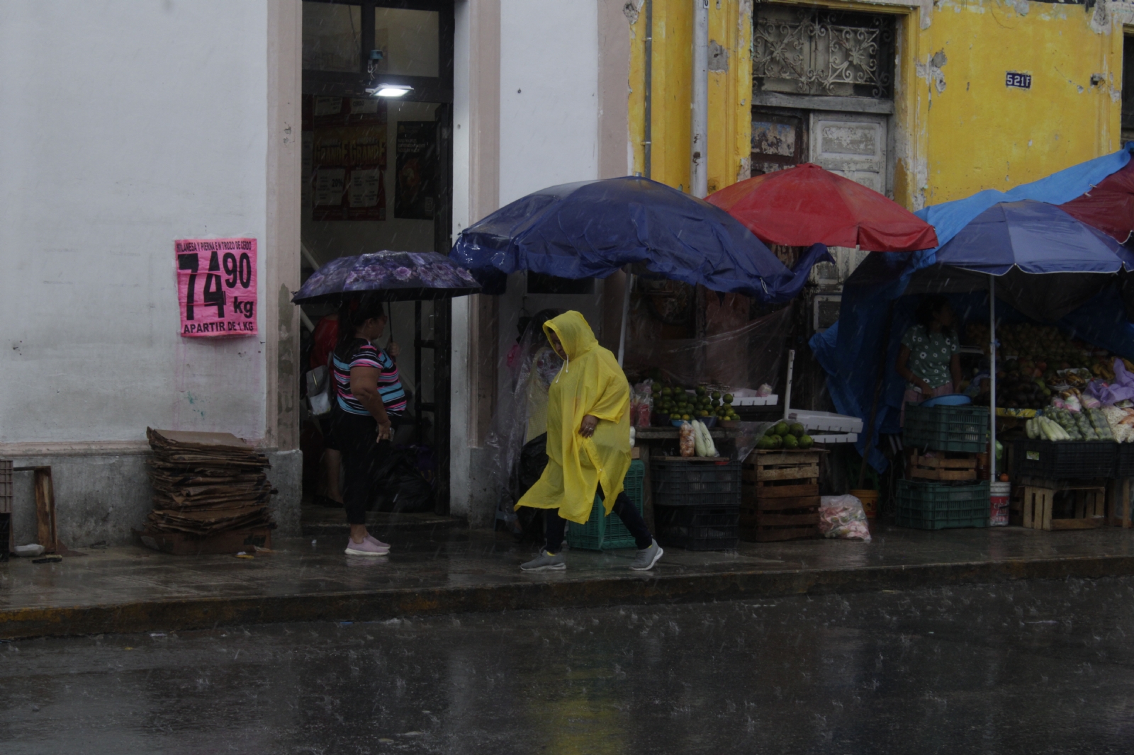 Se prevén fuertes lluvias para la tarde de este domingo en Mérida