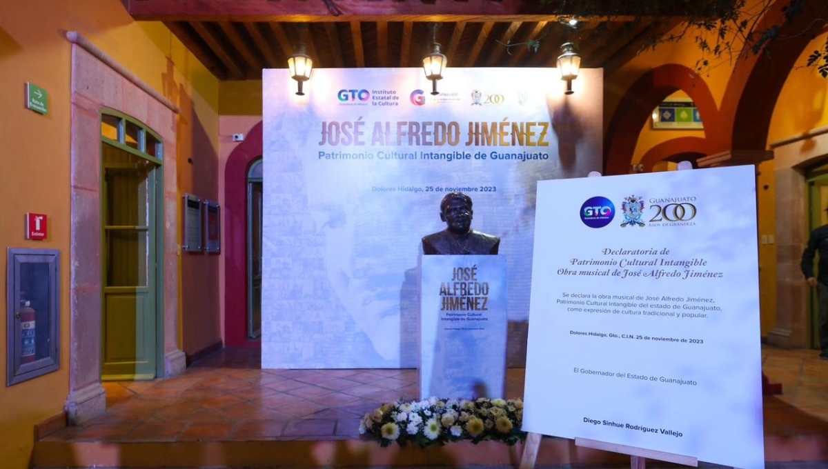 Declaran Patrimonio Intangible de Guanajuato la música del cantante José Alfredo Jiménez