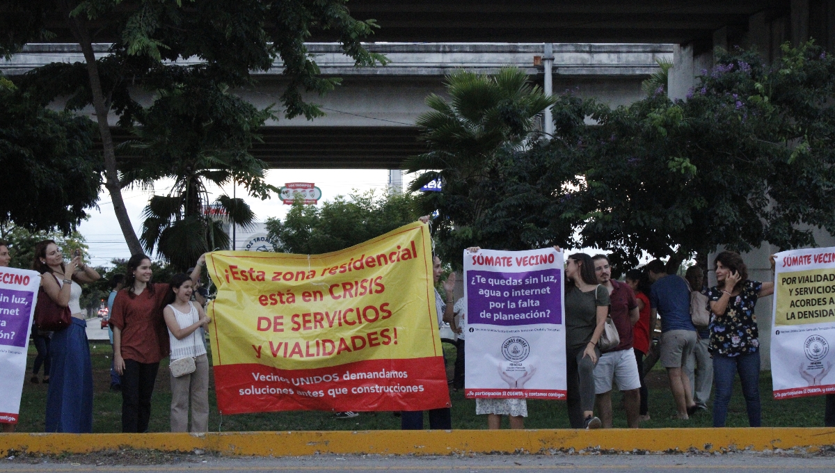 ¡Ultimátum! Vecinos del Norte de Mérida recurrirán a la justicia para frenar obras en la 'Zona Prime'