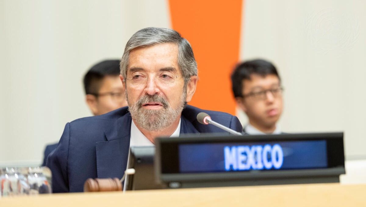 Juan Ramón de la Fuente presidirá la segunda reunión de los Estados parte del Tratado sobre la Prohibición de las Armas Nucleares, en la sede de las Naciones Unidas