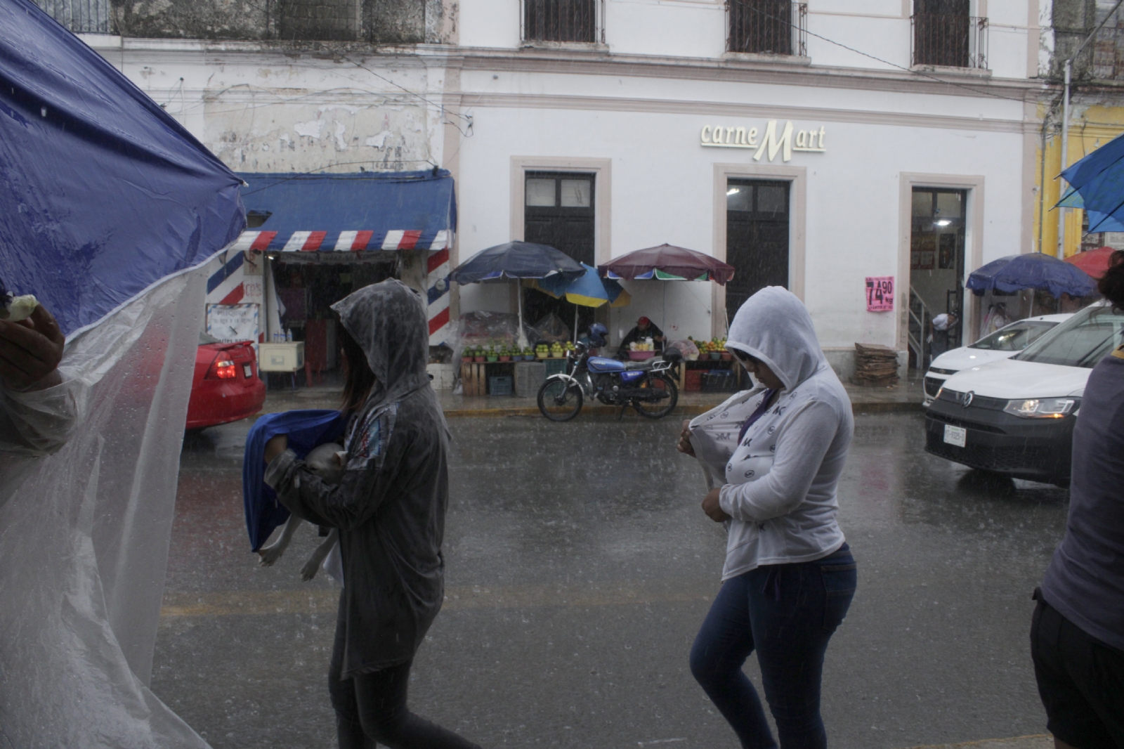 Se espera la presencia de lluvias en Yucatán toda la semana