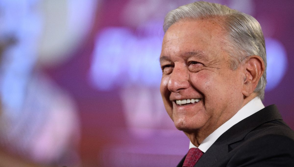 Andrés Manuel López Obrador encabeza este martes 28  de noviembre, la conferencia mañanera desde Palacio Nacional