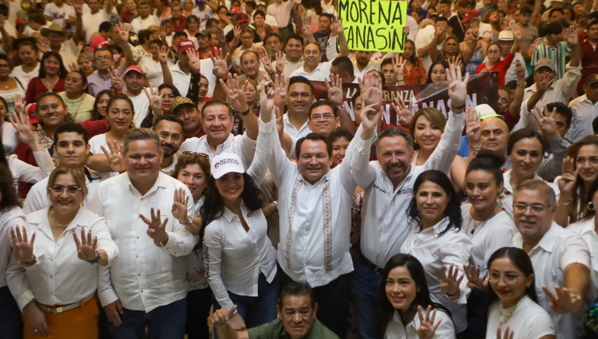 Joaquín Díaz Mena recibe respaldo de organización civil en Yucatán