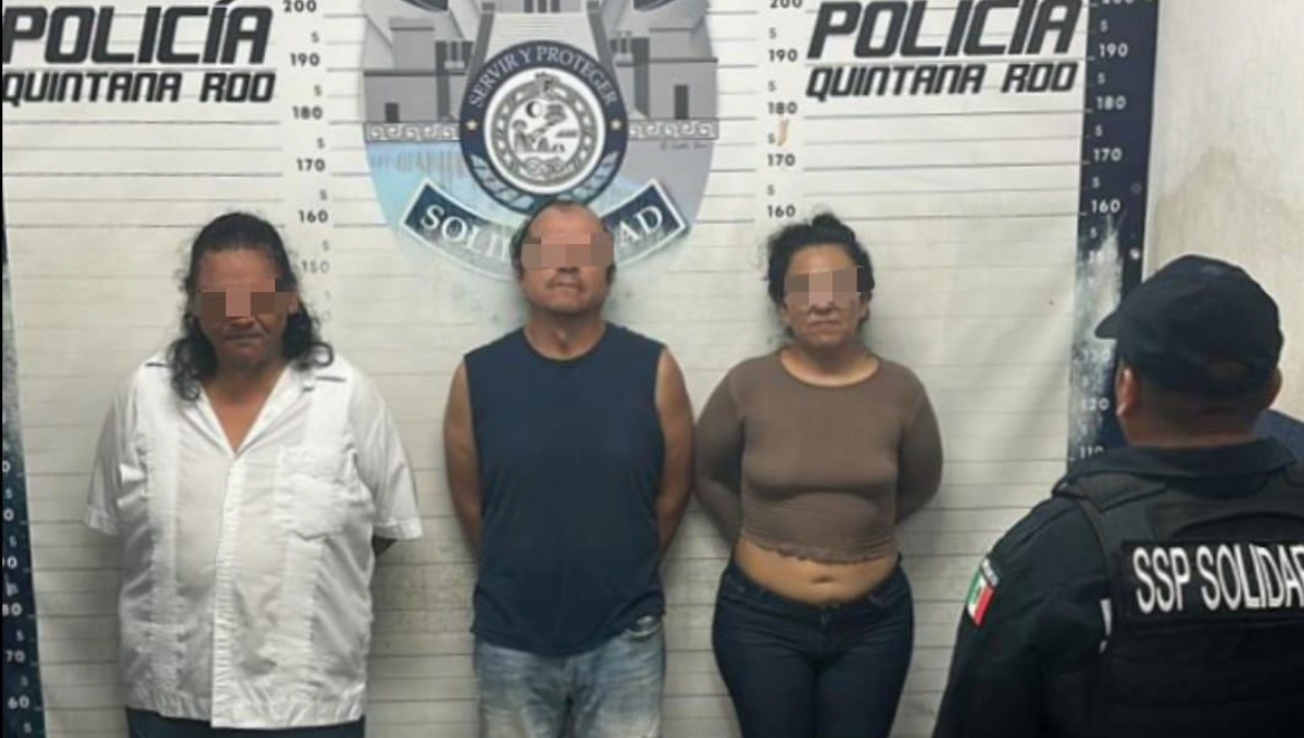 Detienen a tres personas por posible delito de trata de personas en Playa del Carmen