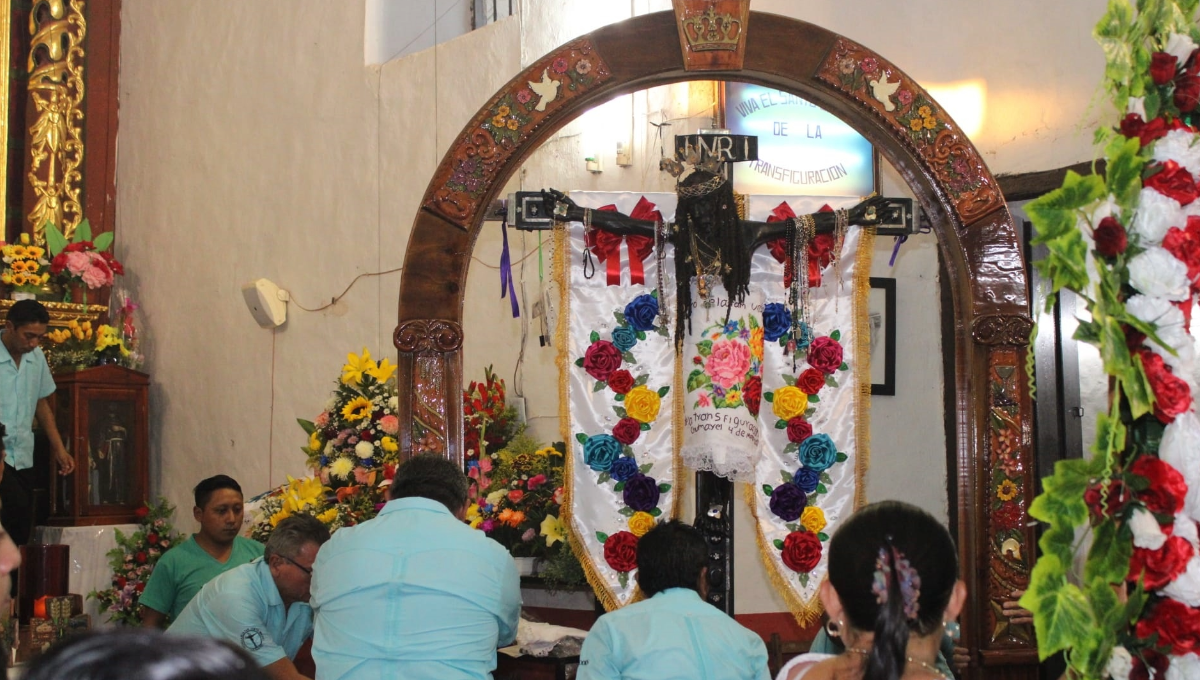 Feligreses serán bendecidos por el Señor de la Transfiguración en Oxkutzcab, Yucatán