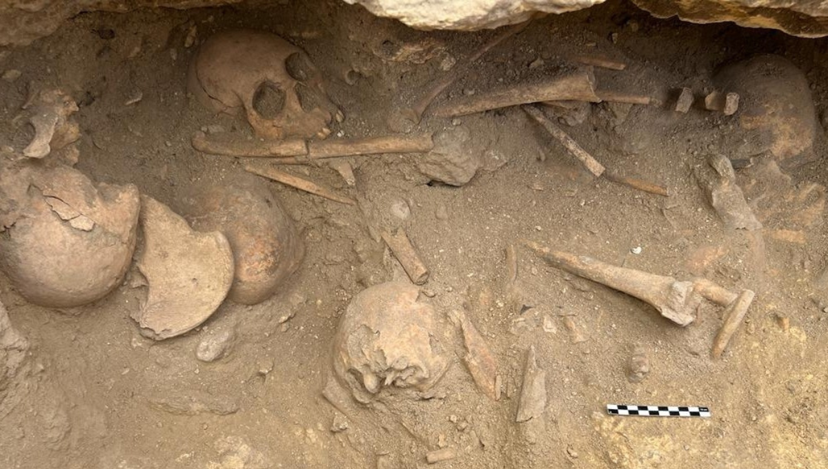 Hallan tumba intacta por más de 1500 años en la Mixteca de Puebla