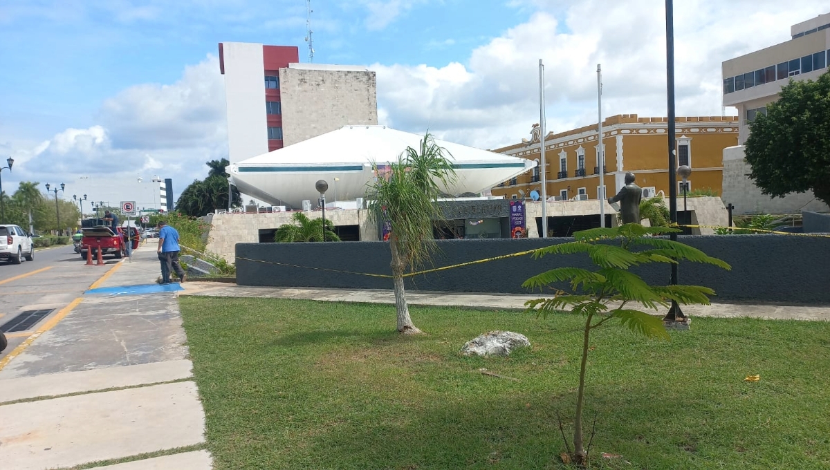 Secretaría de Obras de Campeche reparará daños en el Congreso local tras zafarrancho
