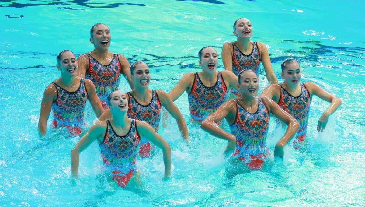 Equipo mexicano de natación artística consigue boleto para París 2024