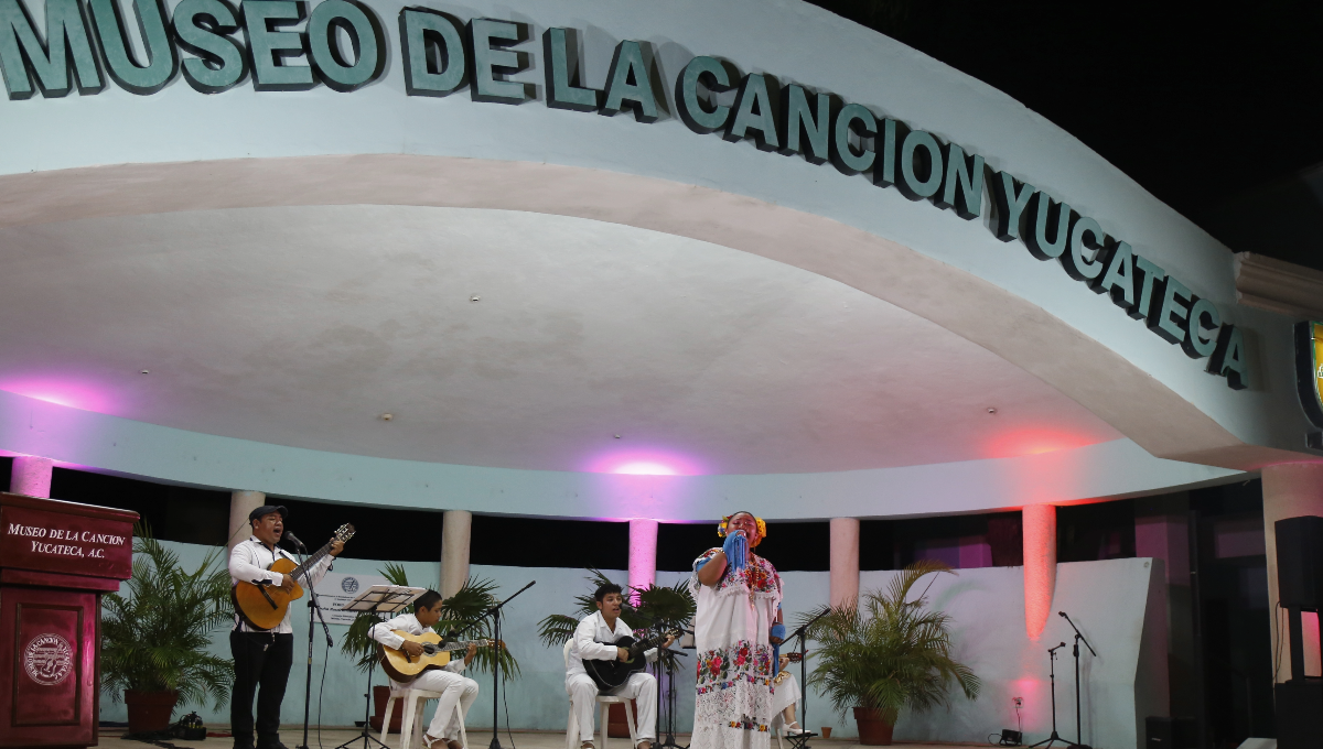 Museo de la Canción Yucateca de Mérida concluye su mes de aniversario hoy