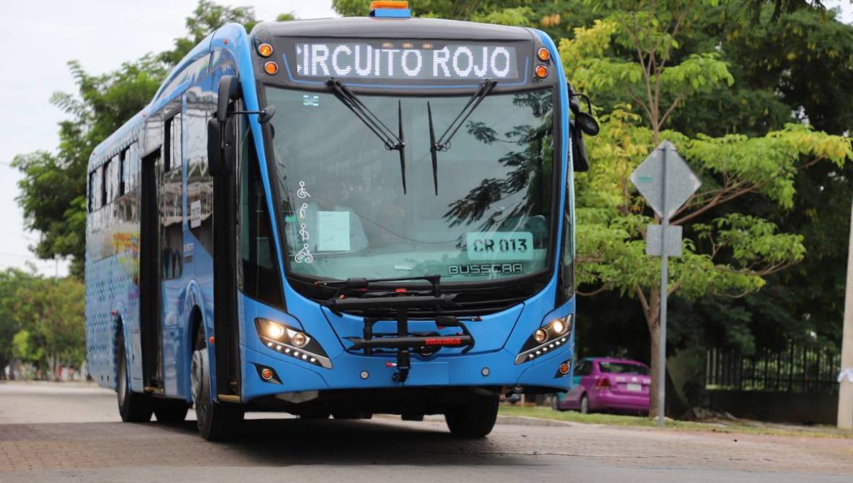 Ruta Circuito Rojo de 'Va y Ven' comienza operaciones en Mérida con viajes gratis