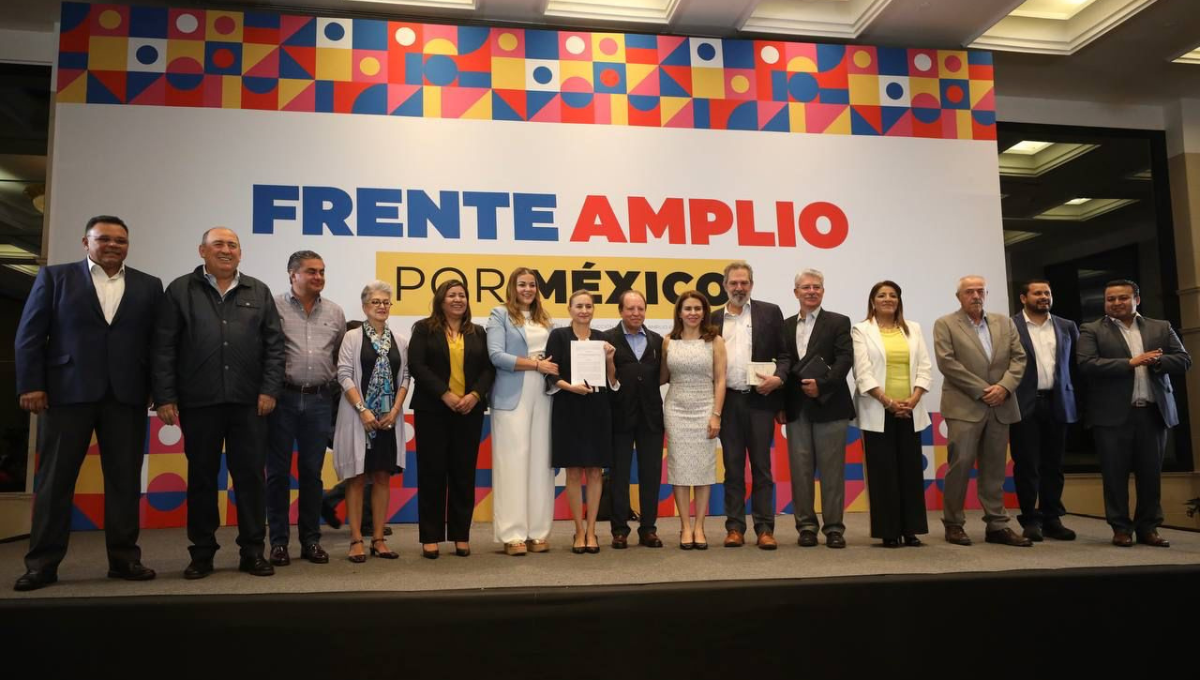 Frente Amplio por México definirá en enero a su candidato a la Jefatura de Gobierno de la CDMX
