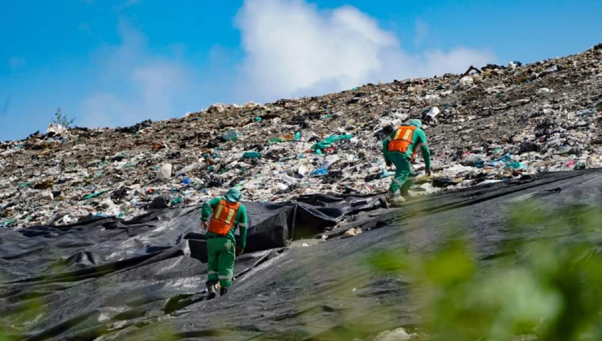 Relleno sanitario de Cozumel recibe 105 toneladas de residuos al día