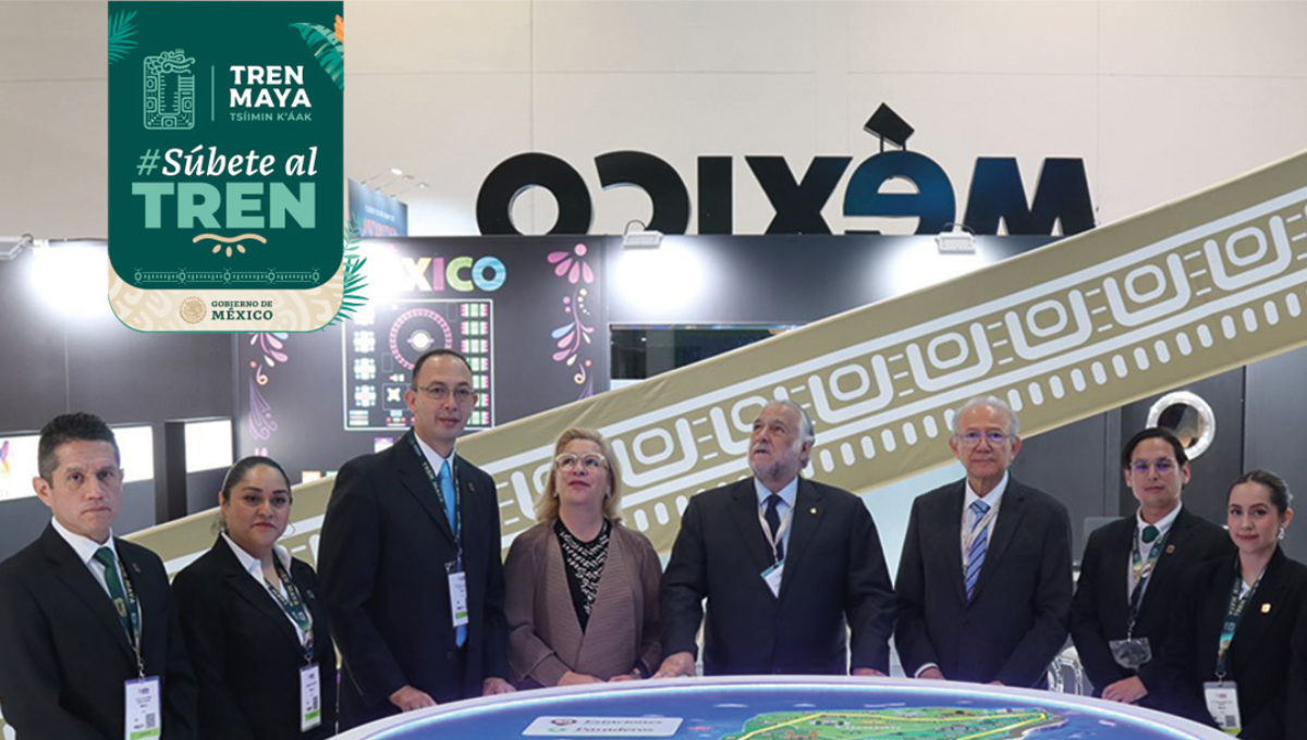 Tren Maya llega a Londres: México inaugura pabellón en el World Travel Market 2023