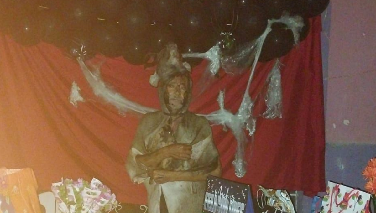 Hombre celebra su cumpleaños con temática del 'Way Chivo' en Telchac Pueblo, Yucatán