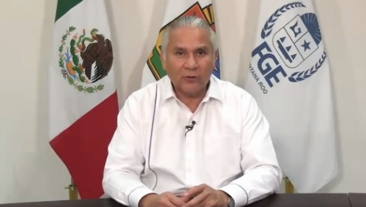 Una de las víctimas se encontraba en un motel, informó el Fiscal de Quintana Rooe n un video