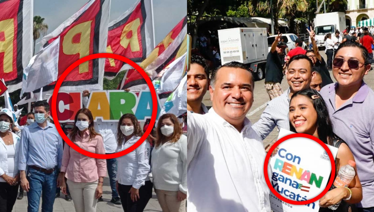 La propaganda de Renán Barrera luce reciclada de otros candidatos de México