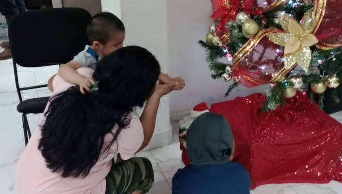 Madre encuentra a sus hijos 'arrebatados' por el DIF de Kantunilkín, Quintana Roo