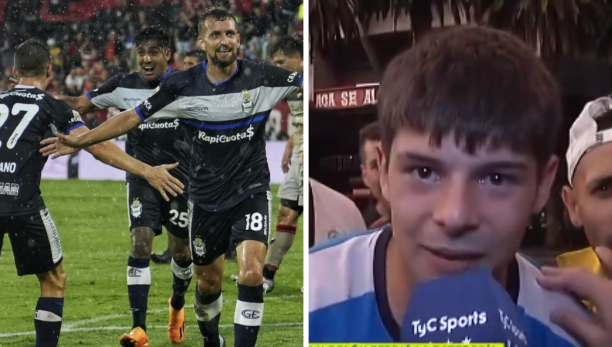 Joven argentino se escapa de un examen para ir a un partido de futbol: VIDEO