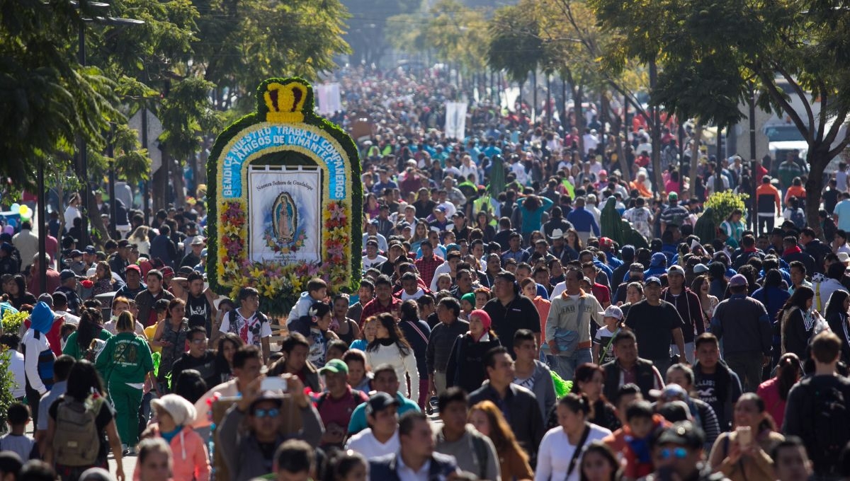 El Gobierno de la CDMX estima que por las festividades del Día de la Virgen de Guadalupe lleguén aproximadamente 11 millones de peregrinos a la Basílica