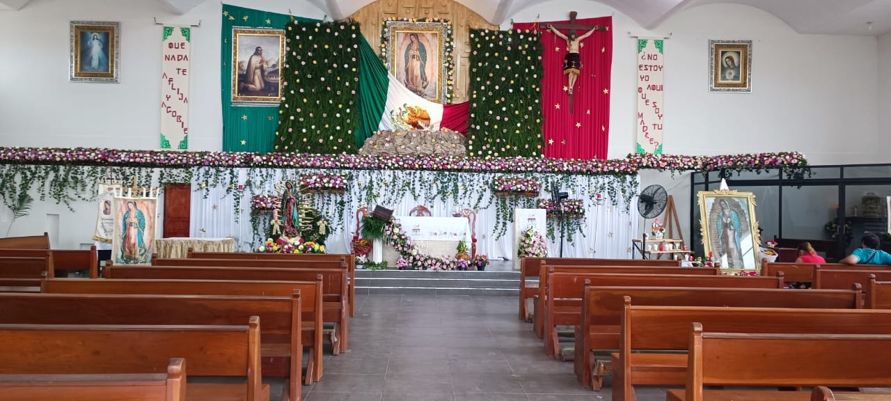 Feligreses de Ciudad del Carmen se preparan para las misas de la Virgen de Guadalupe: EN VIVO