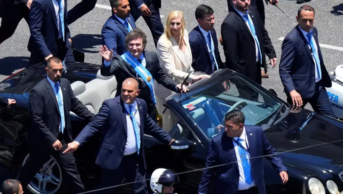 Así fue el atentado que sufrió Javier Milei, presidente de Argentina: VIDEO
