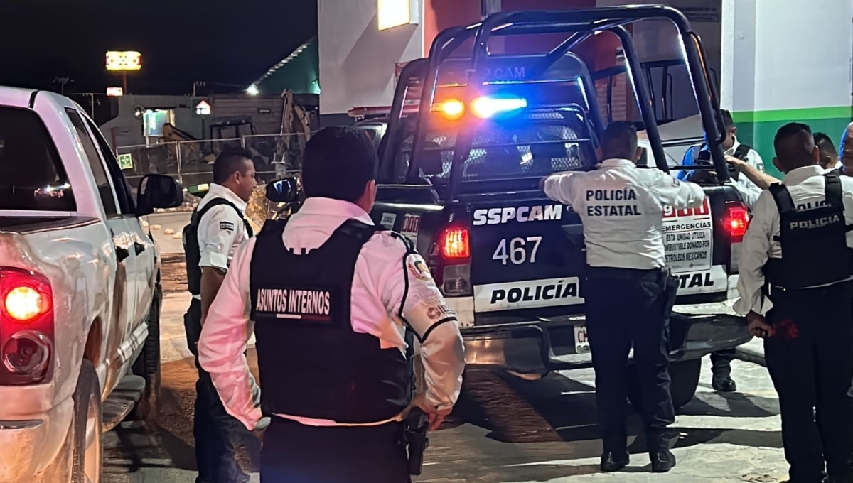 Policías detienen a un ladrón de acumuladores en Ciudad del Carmen: VIDEO
