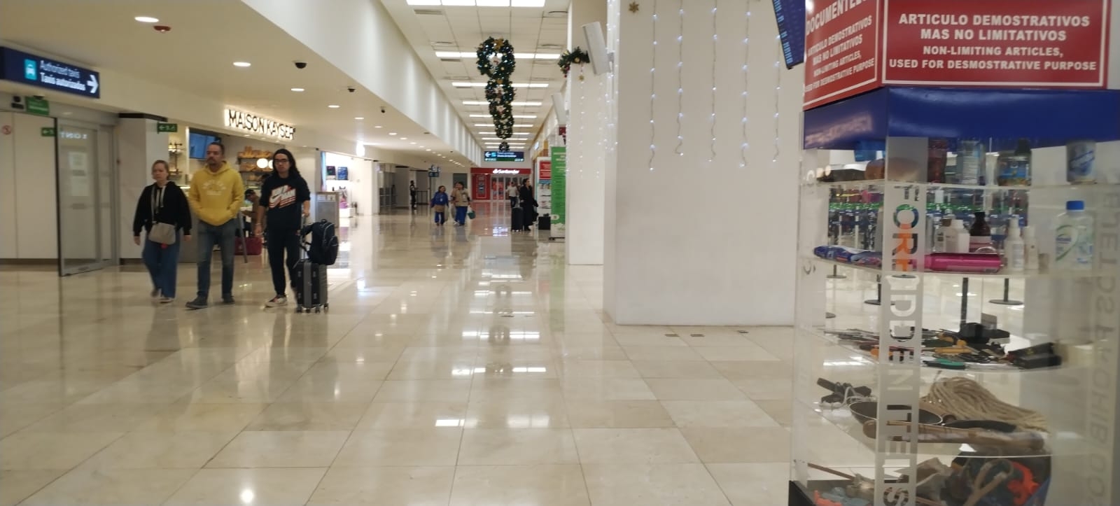 Aeropuerto de Mérida opera sin contratiempos este martes 12 de diciembre