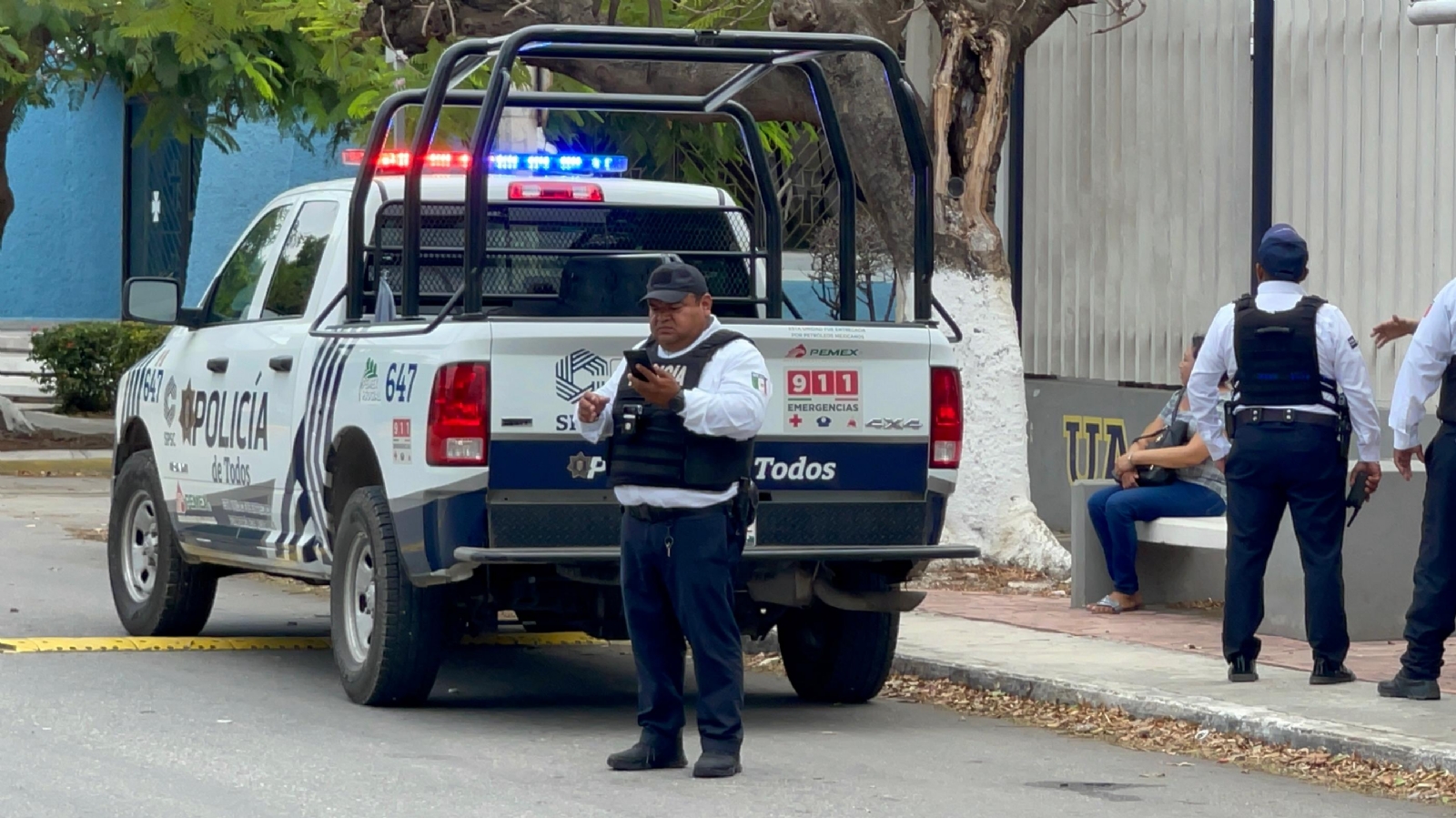 Policía de Campeche recupera motocicleta con reporte de robo en la colonia Minas