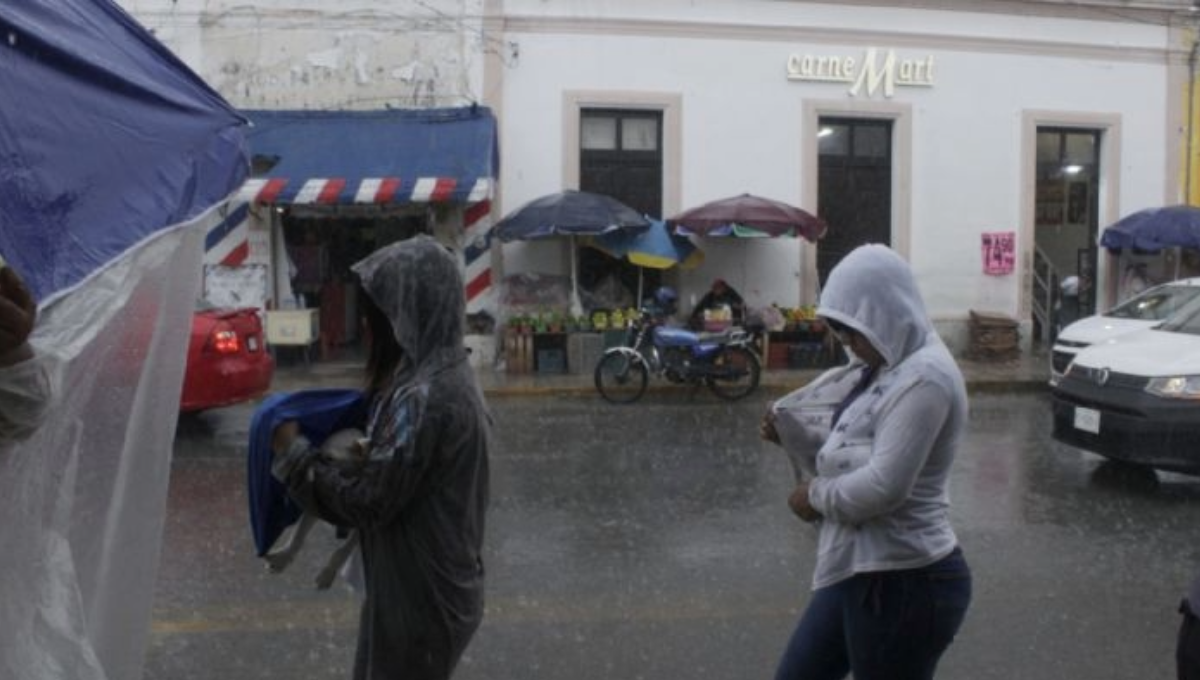 Durante los próximos días, en el estado de Yucatán se prevé lluvias fuertes