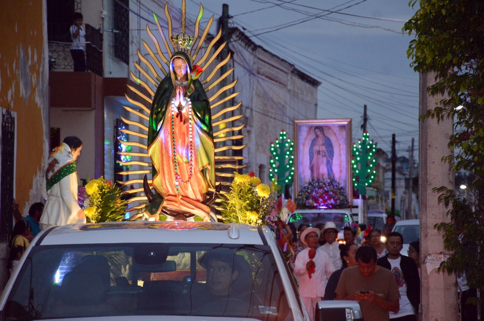 Guadalupanos celebran el 492 aniversario de la aparición de la Virgen del Tepeyac