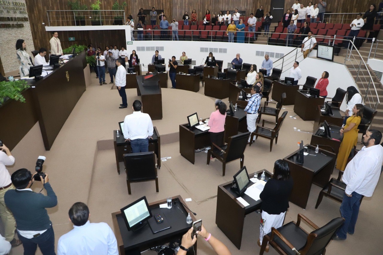 Congreso de Yucatán aprueba presupuesto de 9 mil 847 mdp de 2024 para 105 municipios