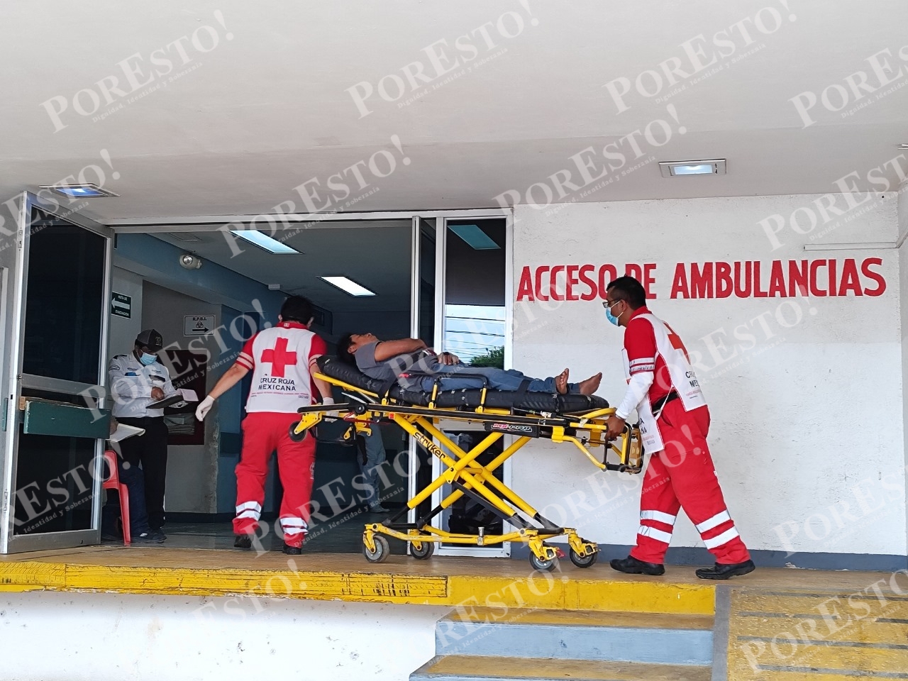 El hombre fue ingresado de emergencia al hospital San Carlos de Tizimín