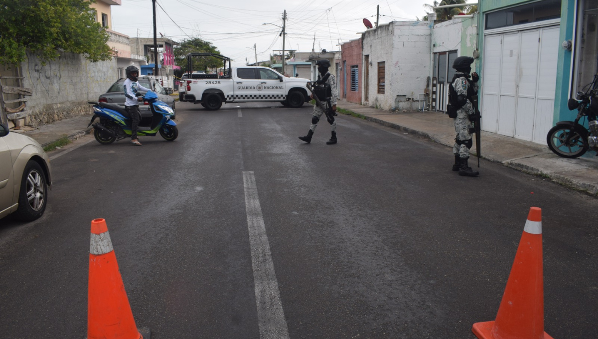 Ejército y Guardia Nacional realizan operativo antidrogas en Progreso