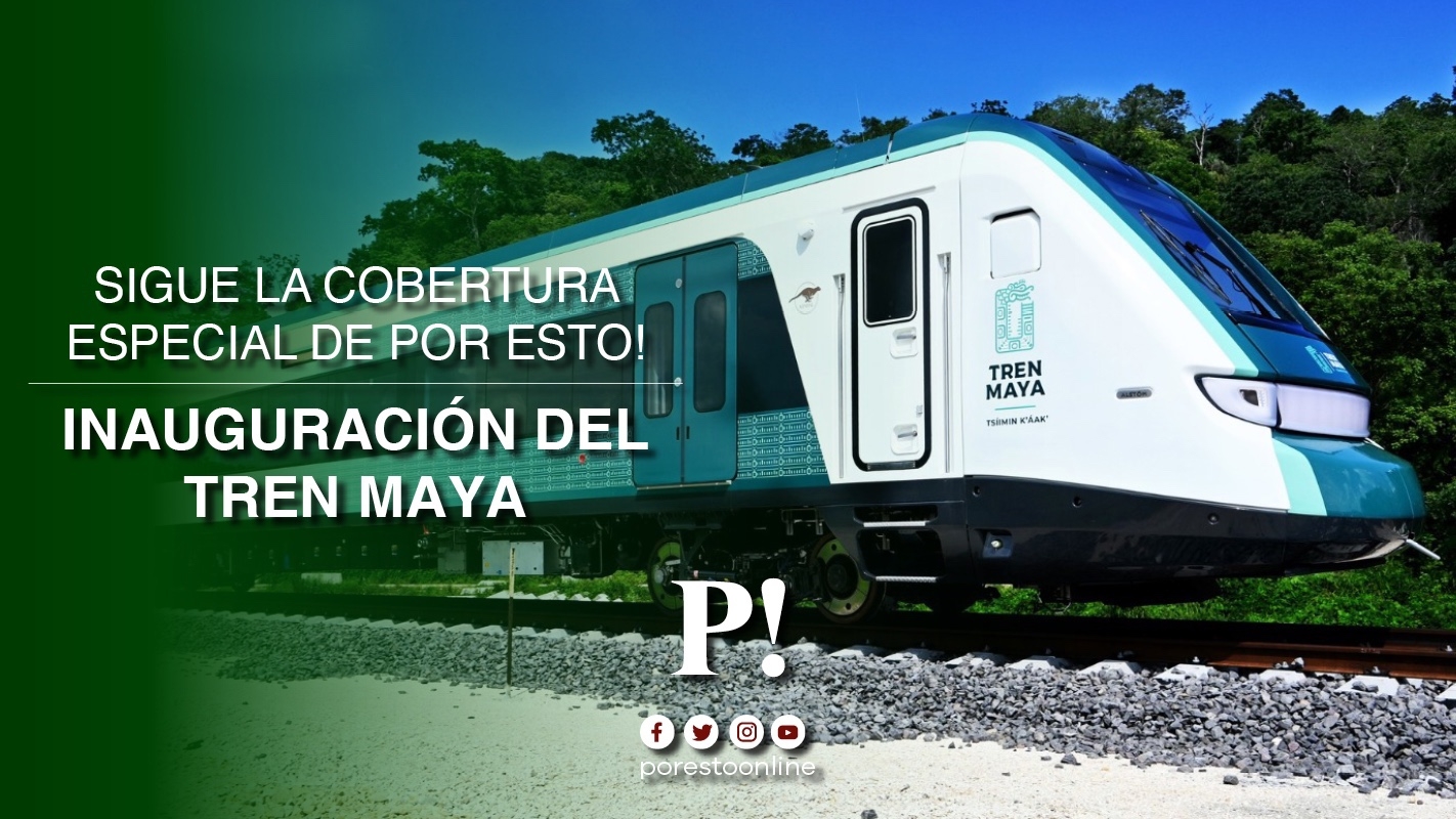 AMLO inaugura el Tren Maya desde Campeche: EN VIVO