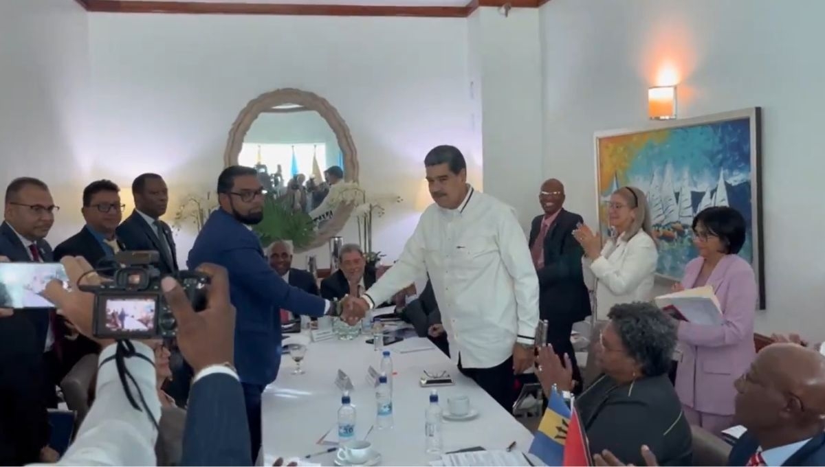 Venezuela y Guyana se comprometen a mantener diálogo y evitar que escale el conflicto por Esequibo