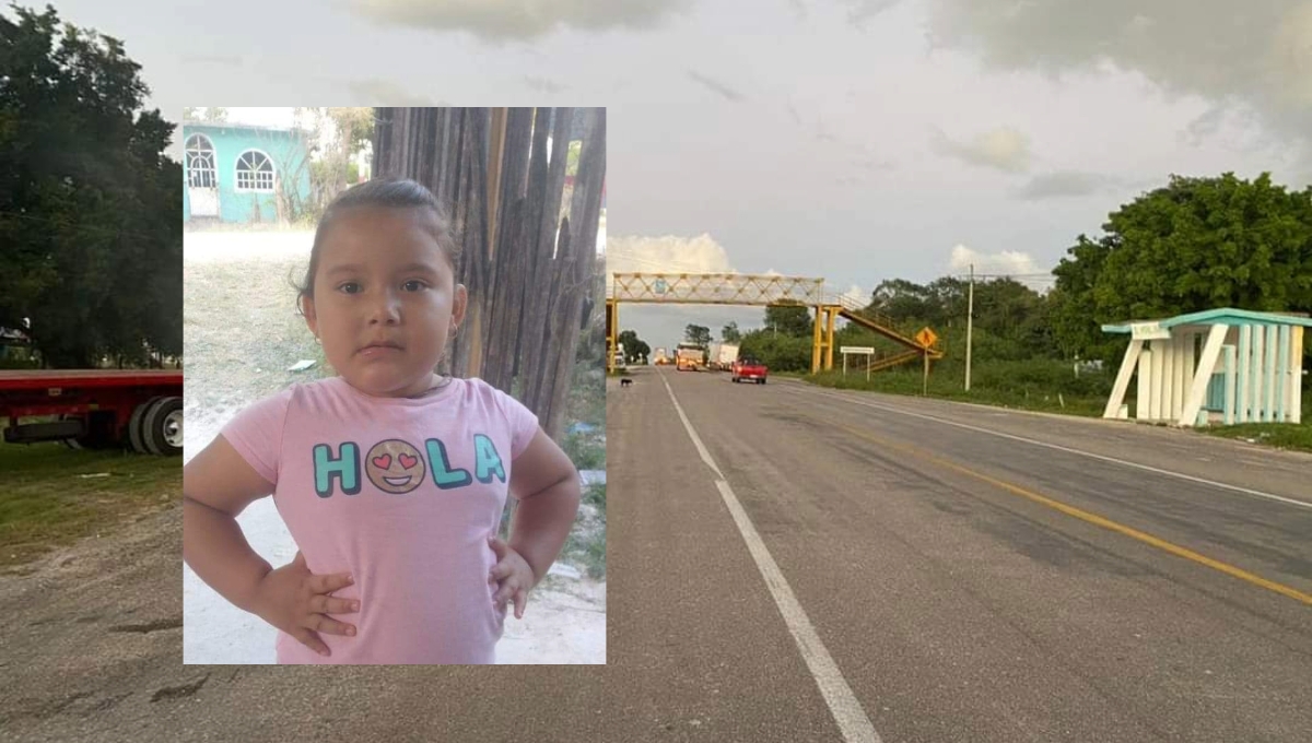 Desaparece niña de 4 años en Mamantel; familia sospecha que el padre pudo llevarla a Chetumal