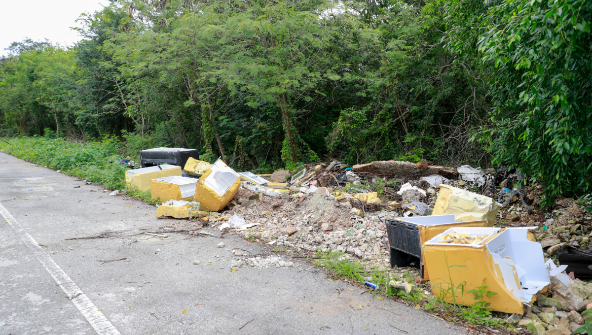 Incrementan basureros al aire libre en varias zonas de Cancún