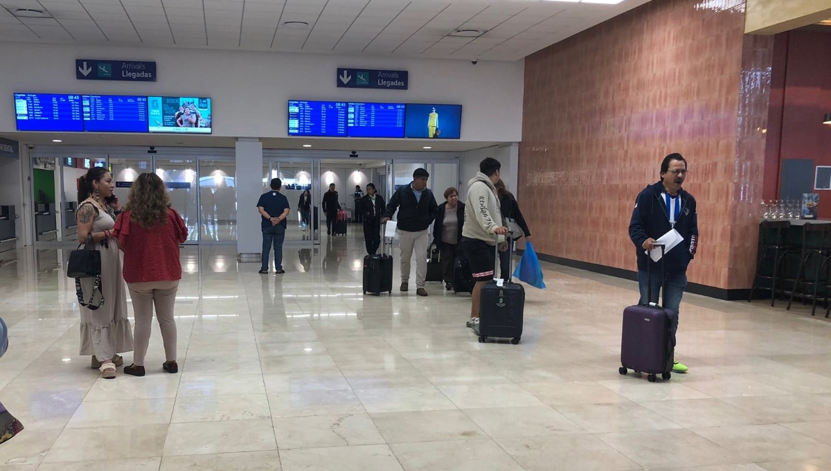 Aeropuerto de Mérida inicia jornada dominical con 44 vuelos sin contratiempos hoy domingo