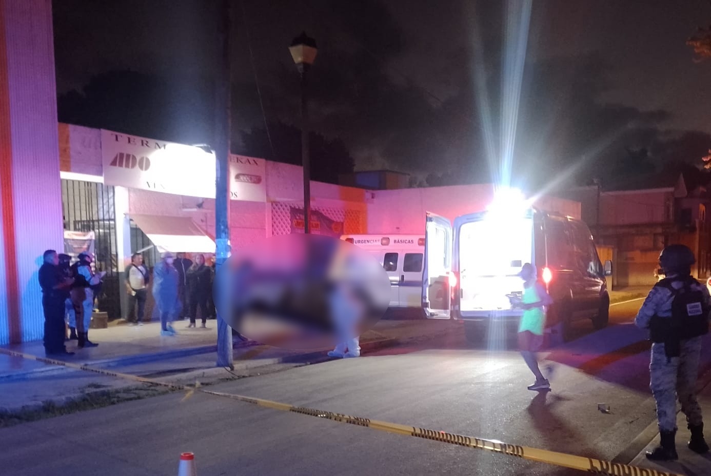 Asesinan a puñaladas a un hombre dentro de la terminal de Autobuses del 'Mayab' en Tekax