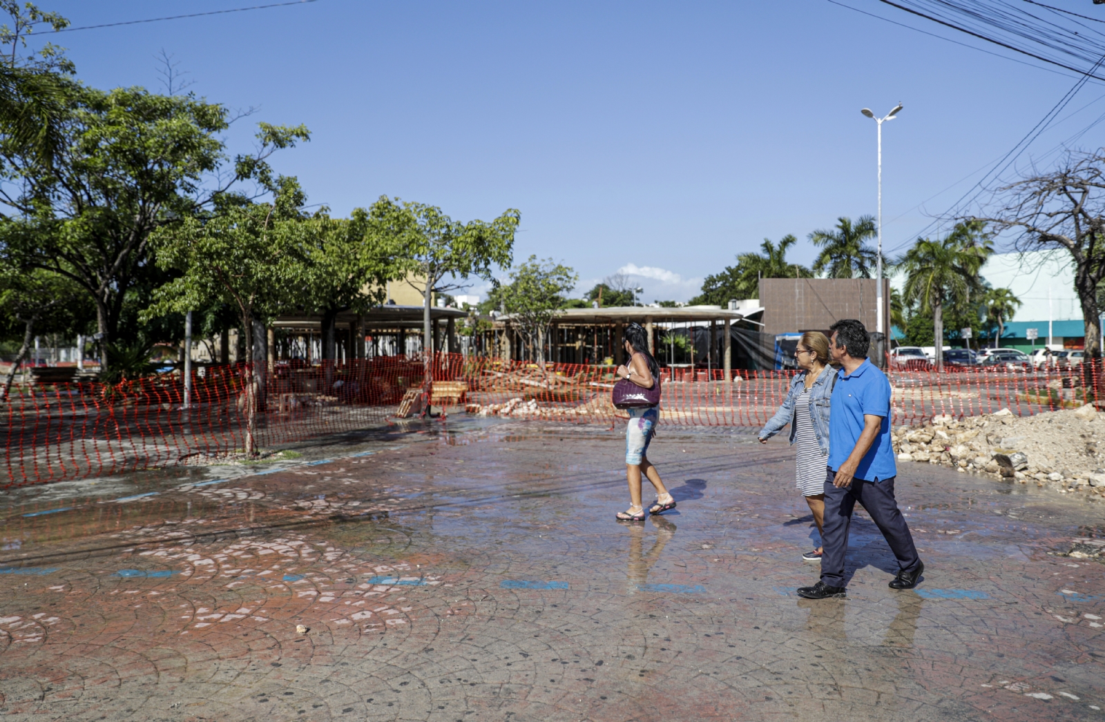 Habitantes de Cancún acusan 'suicidio vial' con la remodelación del parque de Las Palapas