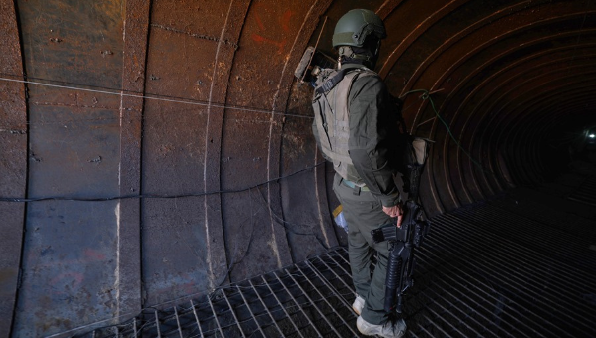 Descubren un enorme túnel de Hamás a pocos metros de la frontera con Israel
