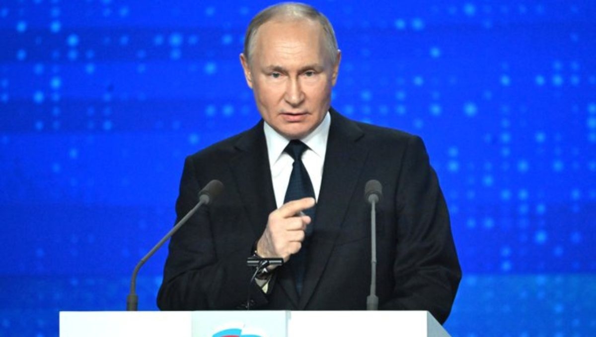 El Presidente ruso Vladimir Putin, señaló que su Ejército tiene toda la iniciativa en Ucrania