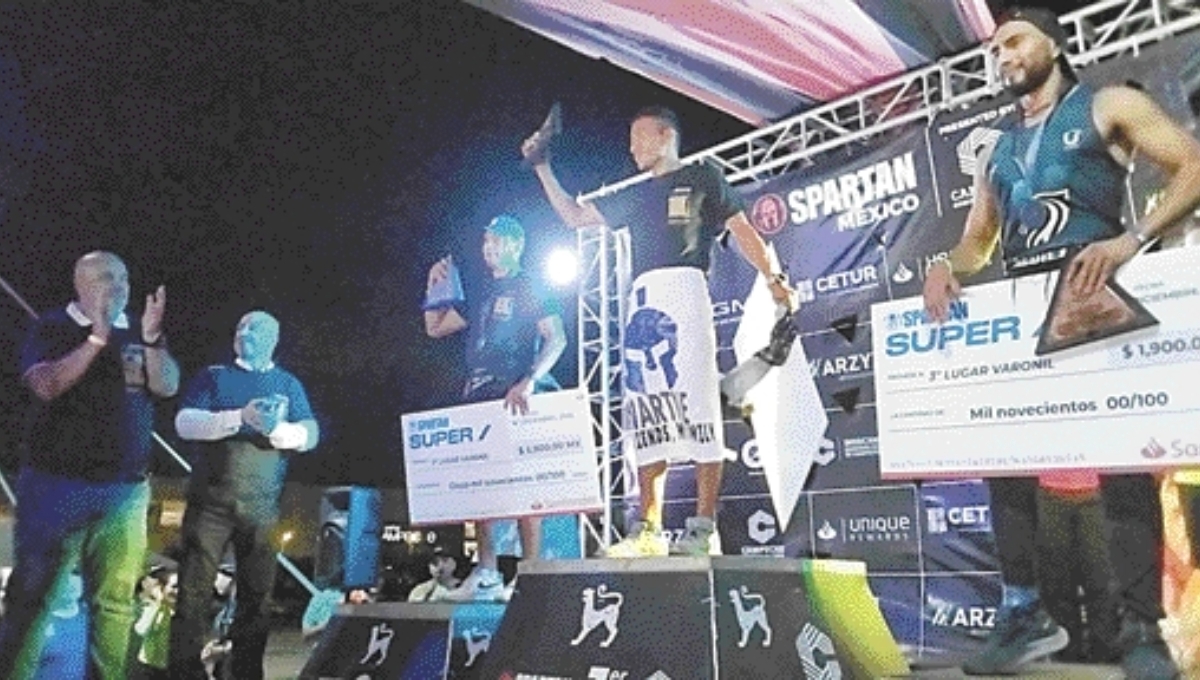 Spartan Race Campeche: Ellos fueron los ganadores del primera edición de la carrera