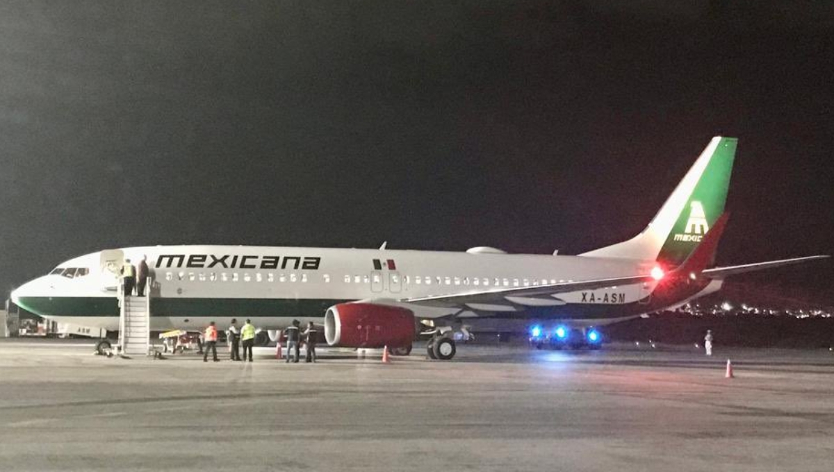 Mexicana de Aviación comenzaría a operar en breve en la ruta AIFA-Campeche
