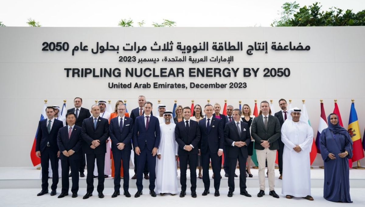 En la Cumbre Climática COP28 se propuso triplicar generación de energía nuclear  para alcanzar la neutralidad de carbono.