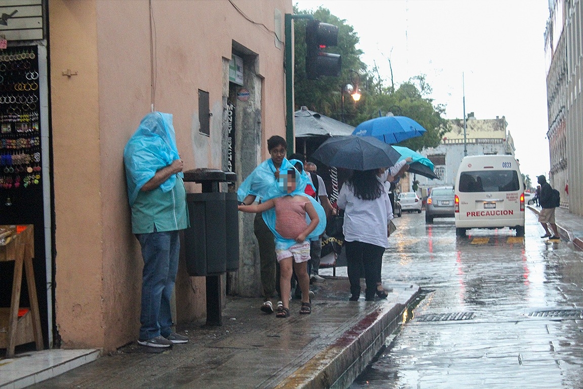 Clima en Mérida 11 de diciembre: Frente Frío 16 provocará más lluvias fuertes este lunes