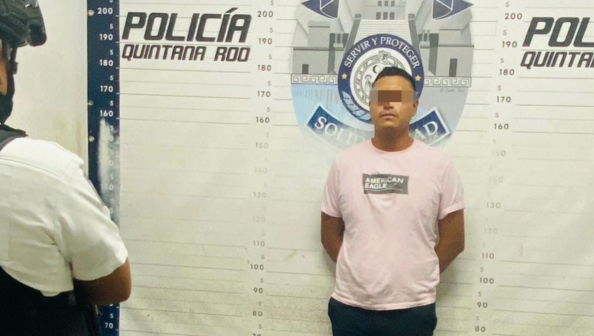 Arrestan a presunto narcomenudista en Playa del Carmen