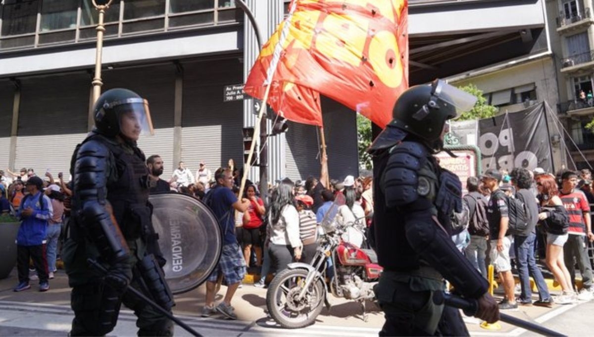 ¿Por qué fue la primera protesta contra Javier Milei en Argentina?