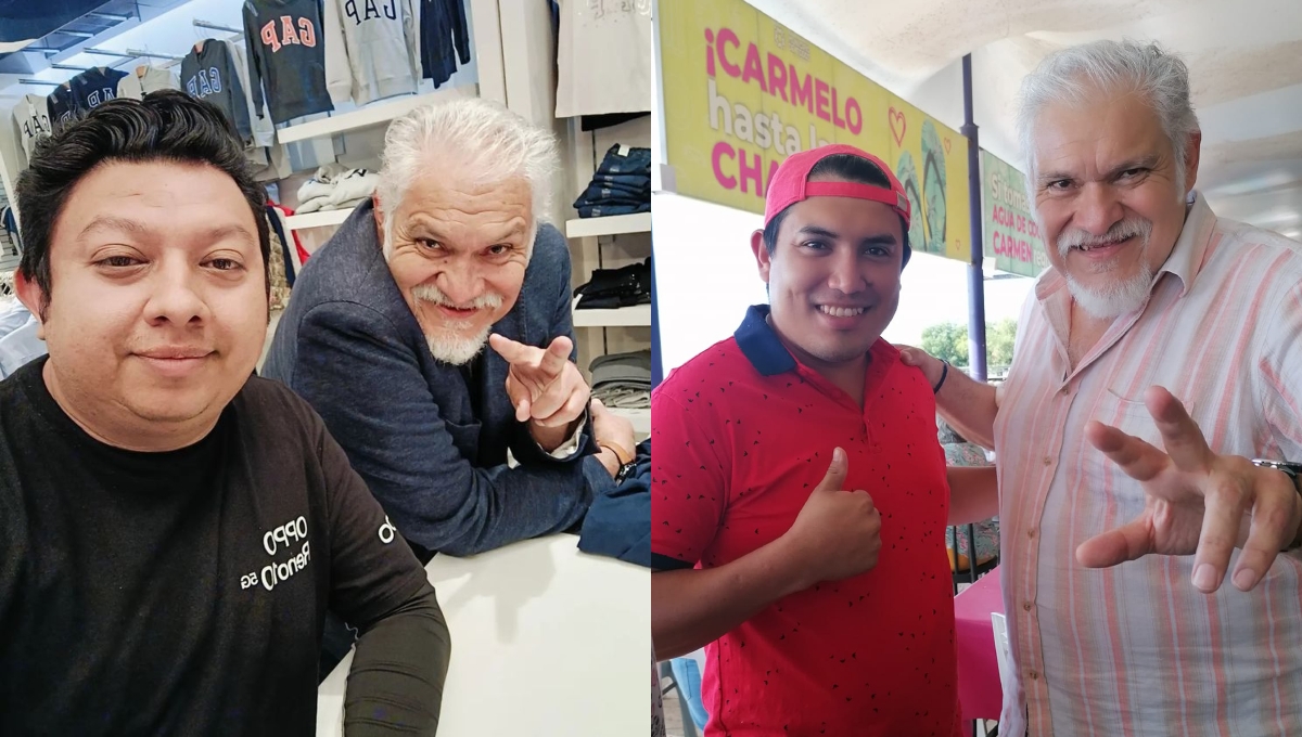 Captan a Joaquín Cosío 'El Cochiloco' de vacaciones en Ciudad del Carmen, Campeche: FOTOS