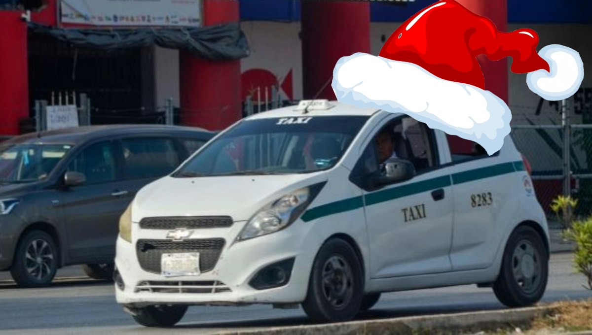 ¿Cuáles serán los precios de los taxis en Cancún para Navidad y Año Nuevo?